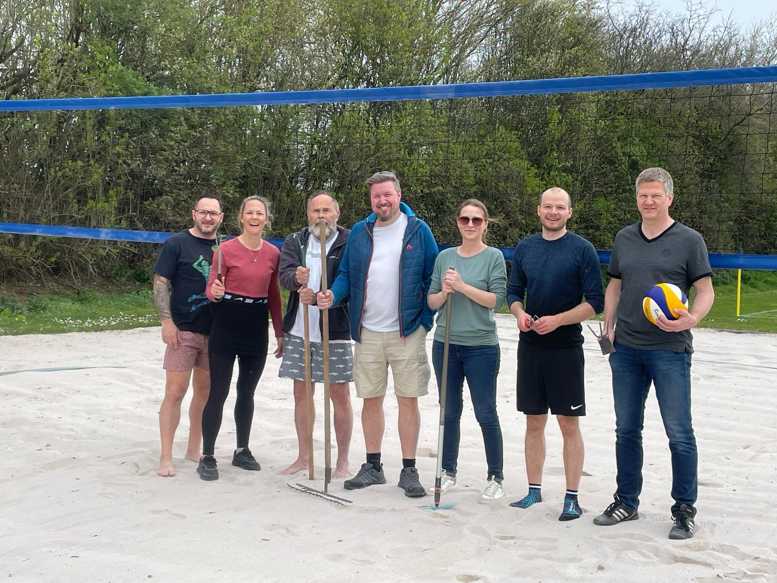 Beachvolleyball Saison gestartet