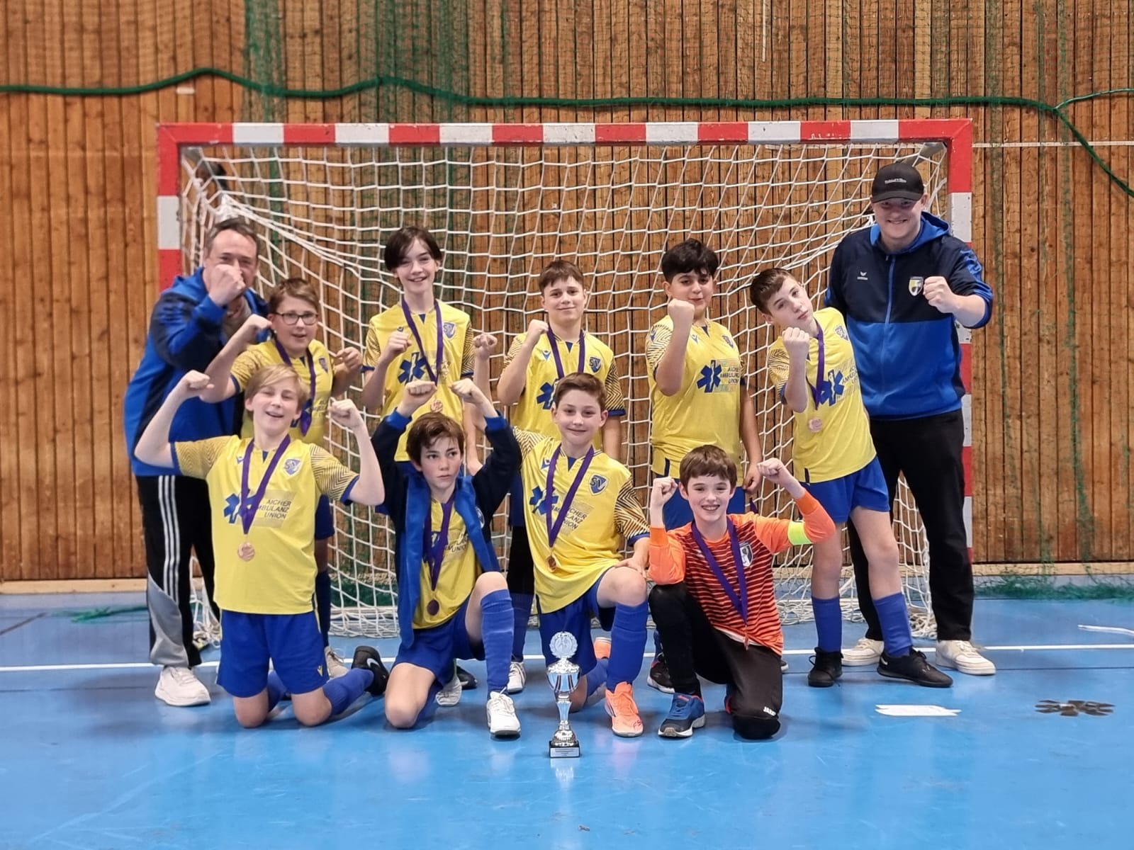 U12-2 beendet ihre Hallenturnier-Saison mit einem erfolgreichen Abschluss