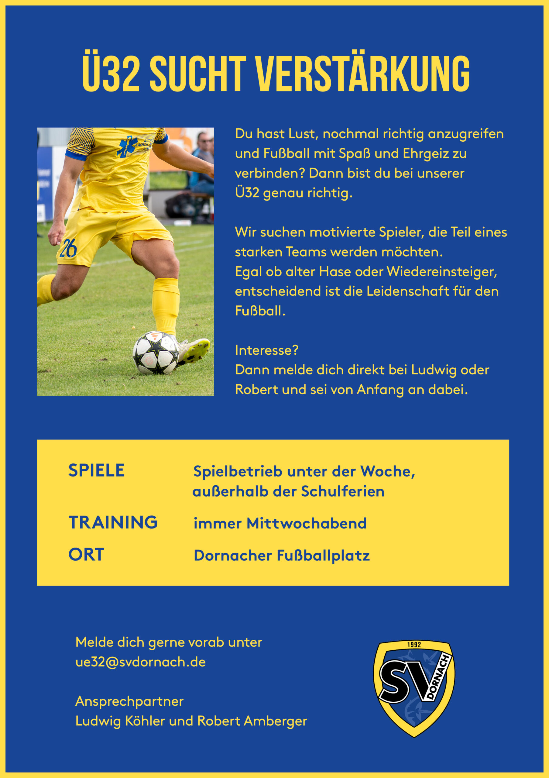 Die Ü32 startet durch!