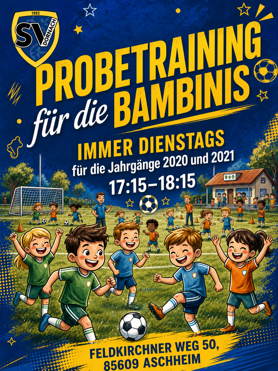 Die Kleinsten ganz groß – Bambini-Fußball beim SV Dornach
